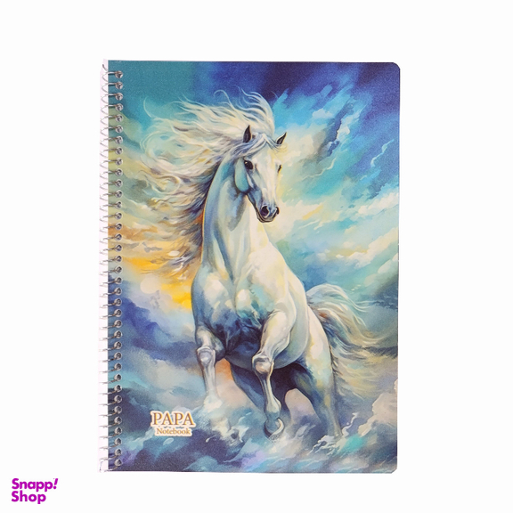 دفتر مشق 50 برگ پاپا مدل papanoteasb50