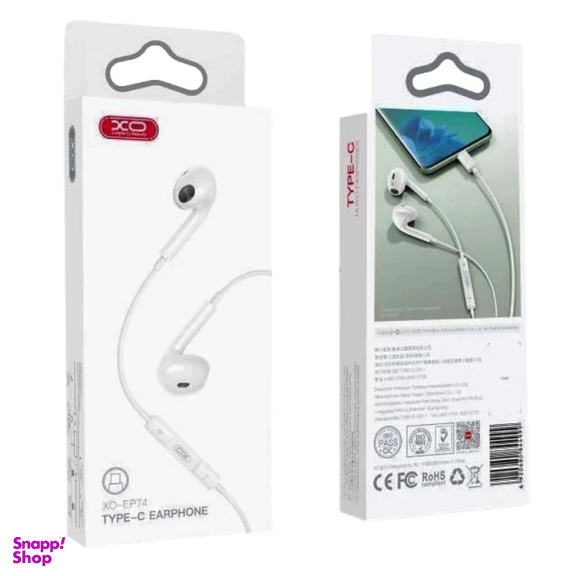 هندزفری باسیم ایکس او مدل XO-EP74 طول 1.2 متر