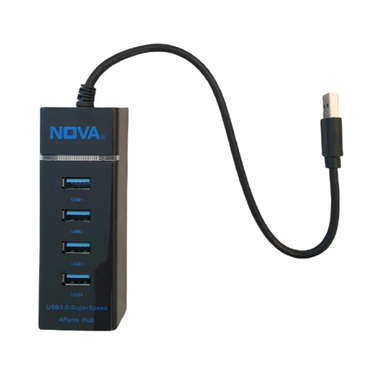 هاب چهار پورت USB3.0 نوا مدل X770