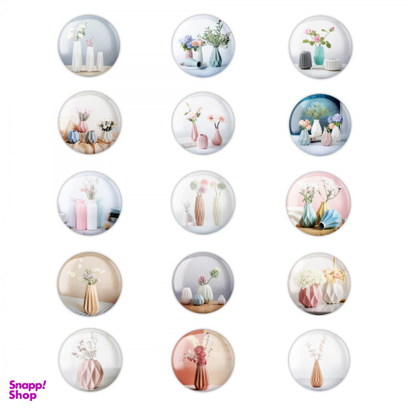 پیکسل اوریران مدل گلدان اوریگامی کد POV15 مجموعه 15عددی