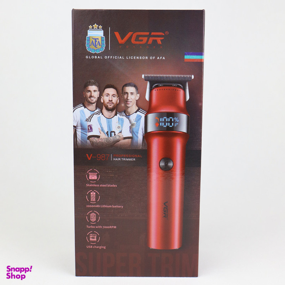 ماشین اصلاح موی سر و صورت وی جی ار مدل V-987