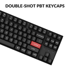 کیبورد بی سیم مخصوص بازی کیکرون مدل K8 Pro Aluminum RGB Red Switch