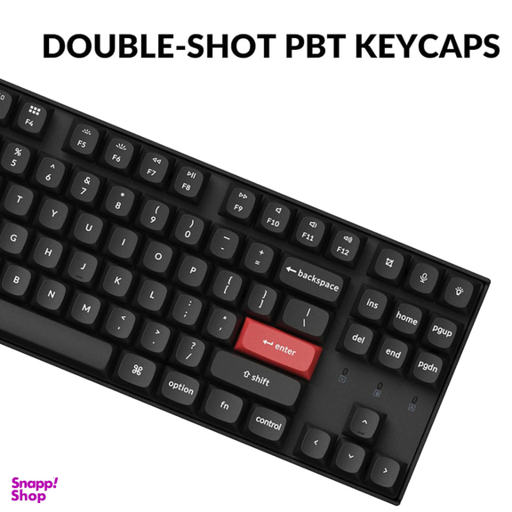 کیبورد بی سیم مخصوص بازی کیکرون مدل K8 Pro Aluminum RGB Red Switch