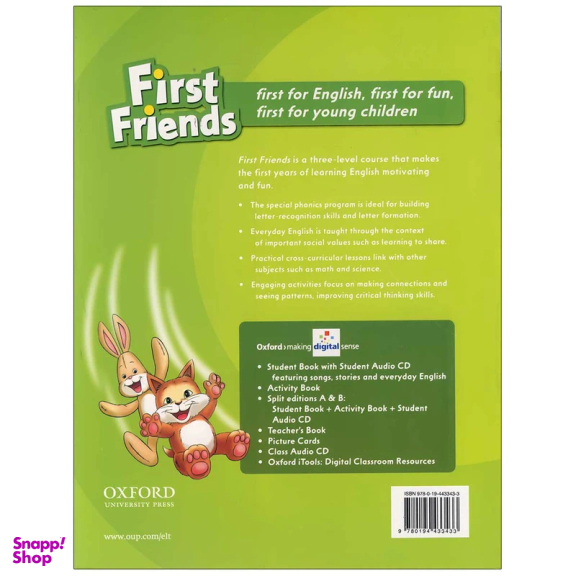 کتاب American First Friends اثر Susan lannuzzi انتشارات زبان مهر مجموعه 3 جلدی