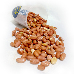بادام زمینی درجه یک حقیقت وزن 260 گرم