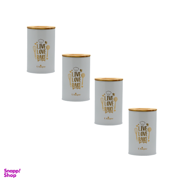 سرویس آشپزخانه 15 پارچه یونیک فانتزی مدل درب بامبو کد 8051