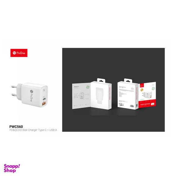 شارژر دیواری 33 وات پرووان مدل PWC560