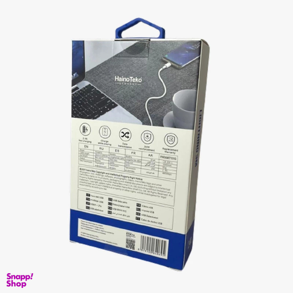 کابل تبدیل USB به لایتنینگ هاینو تکو مدل CB-150L طول 3 متر