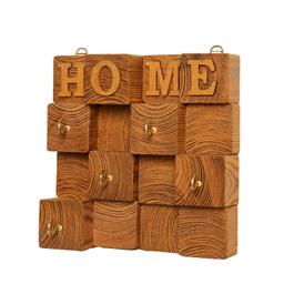 جاکلیدی چوبی طرح HOME