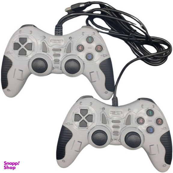 دسته بازی دوبل شوک دار مچر MR-61 MACHER