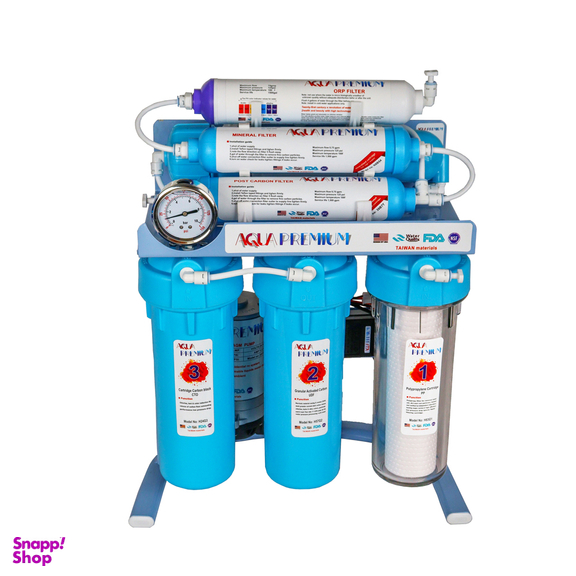 دستگاه تصفیه آب خانگی آکواپرمیوم مدل A7ORP7-BL-TP