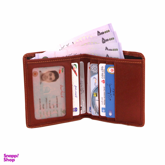کیف پول مردانه چرم بارز مدل DM68