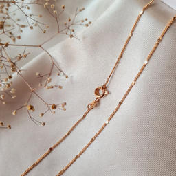 زنجیر زنانه ژوپینگ مدل توپی مینیمال کد 910