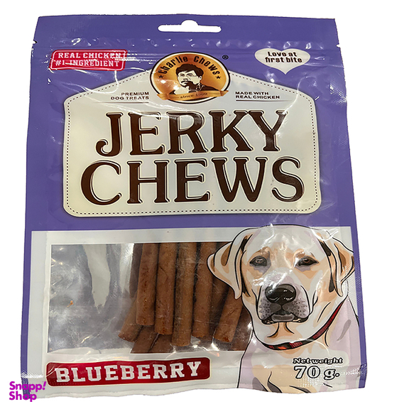 شویقی سگ جرکی چیوز مدل بلوبری وزن 70 گرم