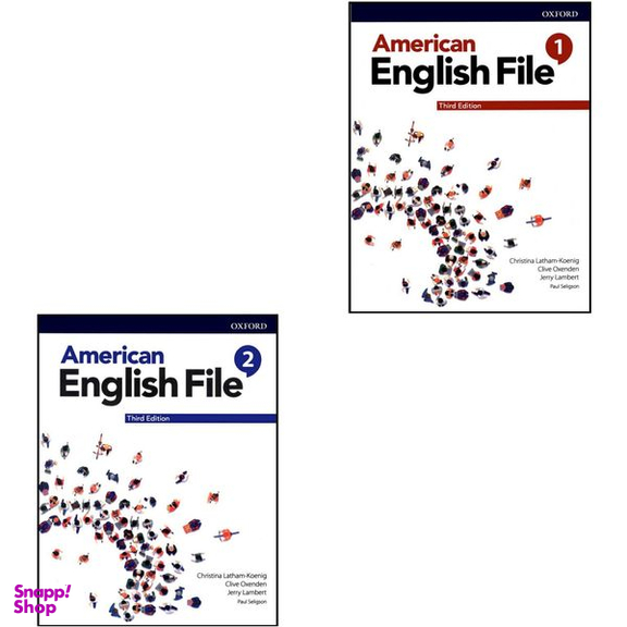 کتاب American English File  3rd Digest Size اثر جمعی از نویسندگان انتشارات Oxford دو جلدی
