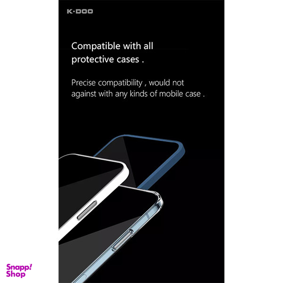 محافظ صفحه نمایش کی-دوو مدل 3D-Curved مناسب برای گوشی موبایل اپل iPhone 13 Pro /13