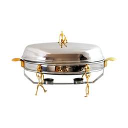 سوفله خوری سالینو مدل استیل برنجی کد 3005-SG