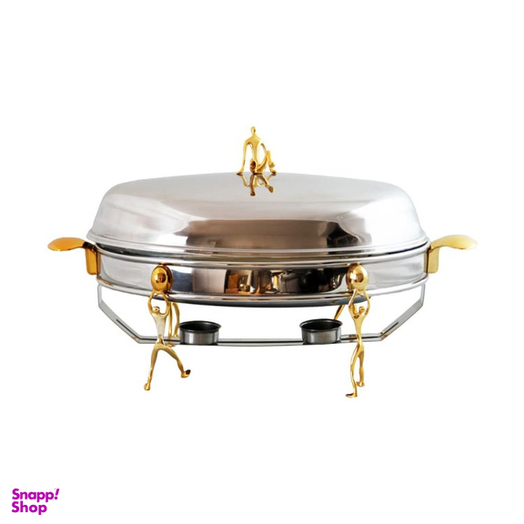 سوفله خوری سالینو مدل استیل برنجی کد 3005-SG