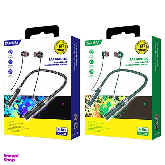 هدفون بلوتوثی دورگردنی کاکوسیگا مدل KSC-833