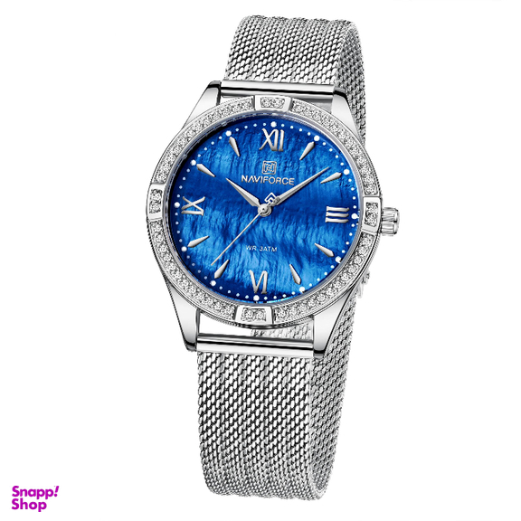 ساعت عقربه ای زنانه نیوی فورس کد nf5028sbl