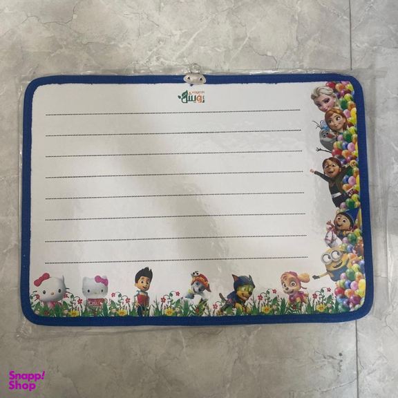 تخته وایت برد رویش