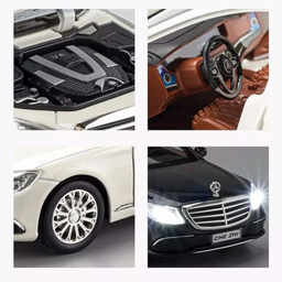 ماکت ماشین ناب سل مدل بنز فلزی سقف کهکشانی BENZ E300 به همراه جاسوییچی