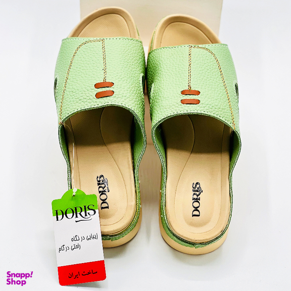 صندل زنانه دوریس مدل شهرزاد کد 04 رنگ سبز