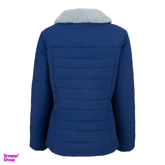 کاپشن زنانه السانا مدل ساوین کد 162329 رنگ کاربنی