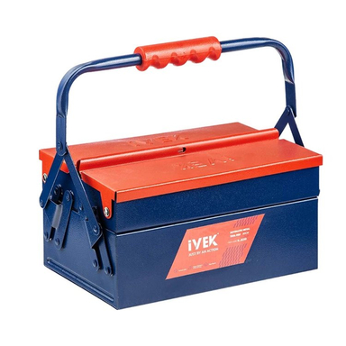 جعبه ابزار فلزی 30 سانتی متر دو طبقه ایوک کد K-8250