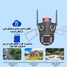دوربین مداربسته تحت شبکه سیم کارتی  مدل QQ839-3MP