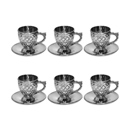 فنجان و نعلبکی مدل میشل بسته 6 عددی