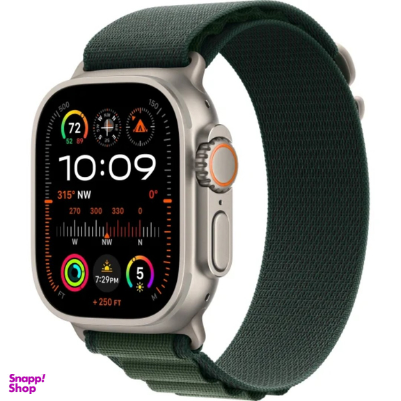 ساعت هوشمند اپل مدل 2024 Ultra 2 Natural Titanium Case Alpine Loop 49mm