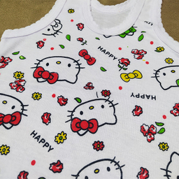 تاپ دخترانه مدل بچه گربه رنگ سفید