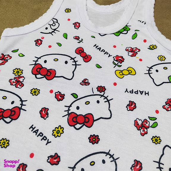 تاپ دخترانه مدل بچه گربه رنگ سفید