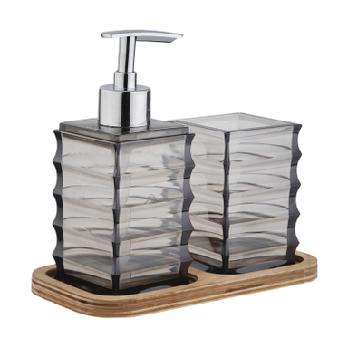 مخزن مایع دستشویی مدل ایت کد 002 به همراه جا مسواکی