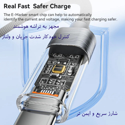 کابل Type-C توکی مدل 100W TQ-X36 طول 1 متر