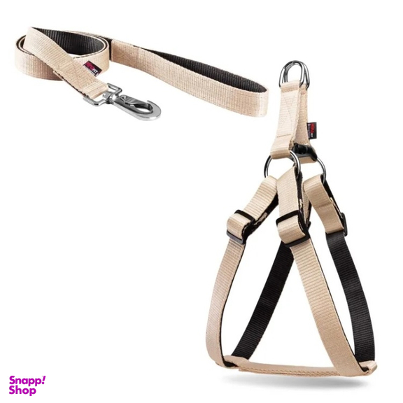 قلاده کتفی سگ نیناپت مدل دو لایه کد 003 سایز 3 به همراه لید