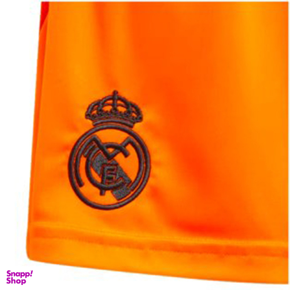 ست تیشرت و شلوارک ورزشی پسرانه مدل رئال مادرید Away 2025