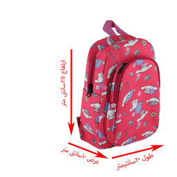 کوله پشتی دخترانه طرح خرگوش کد 003