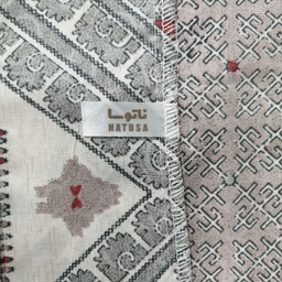ملحفه 2 نفره ناتوسا مدل کشدار مقانک سایز 160×200 سانتی متر