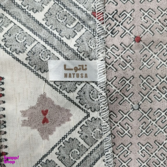 ملحفه 2 نفره ناتوسا مدل کشدار مقانک سایز 160×200 سانتی متر