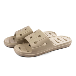 دمپایی حمام مردانه پاپا مدل تیام کد 014 رنگ نسکافه ای