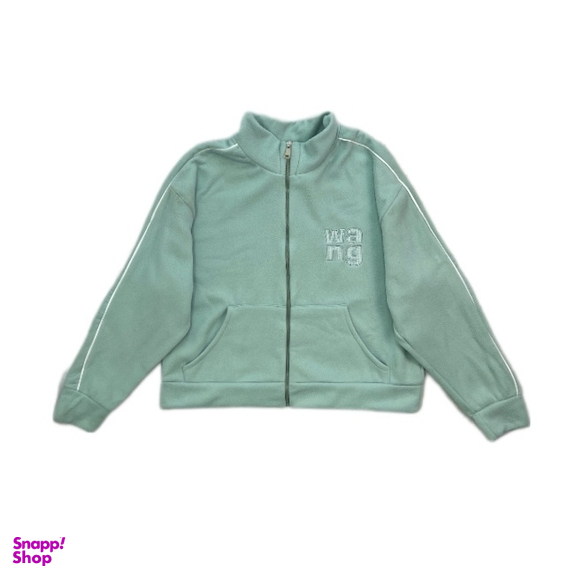 سویشرت زنانه طرح Wang کد So1 رنگ سبز روشن