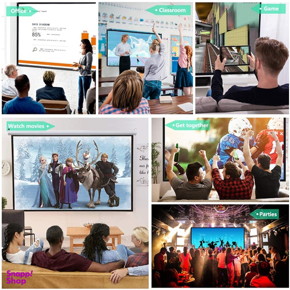 پرده نمایش برقی ویدیو پروژکتور تسکو مدل TVS170 MO