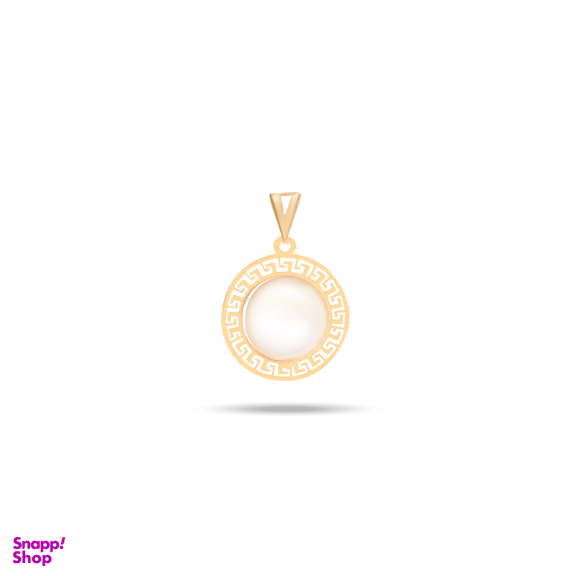 آویز گردنبند طلا 18 عیار زنانه میلی گالری طرح دایره کد MT2145