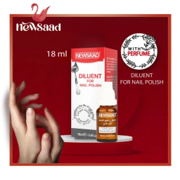 محلول رقیق کننده لاک ناخن نیوساد مدل DILUENT2 حجم 18 میلی لیتر مجموعه 2 عددی