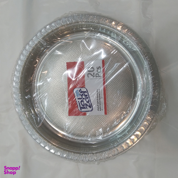 پیش دستی یکبار مصرف تک ظرف کد 267214 بسته 25 عددی