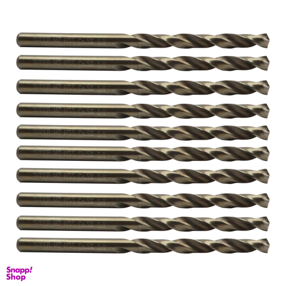 مته کبالت ام زد مدل YP-HSS-SIZE5 سایز 5 میلی متر مجموعه 10 عددی