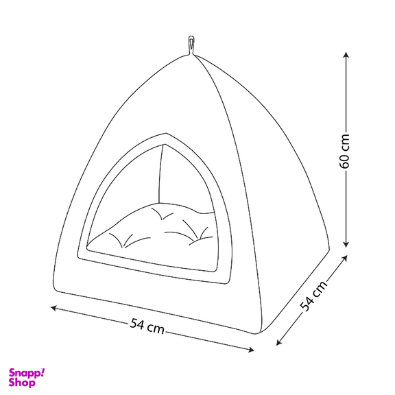 جای خواب سگ و گربه نیناپت مدل Fant-3
