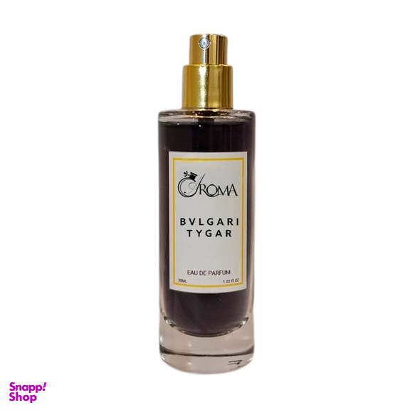 عطر جیبی آروما مدل بولگاری تایگار حجم 30 میلی لیتر